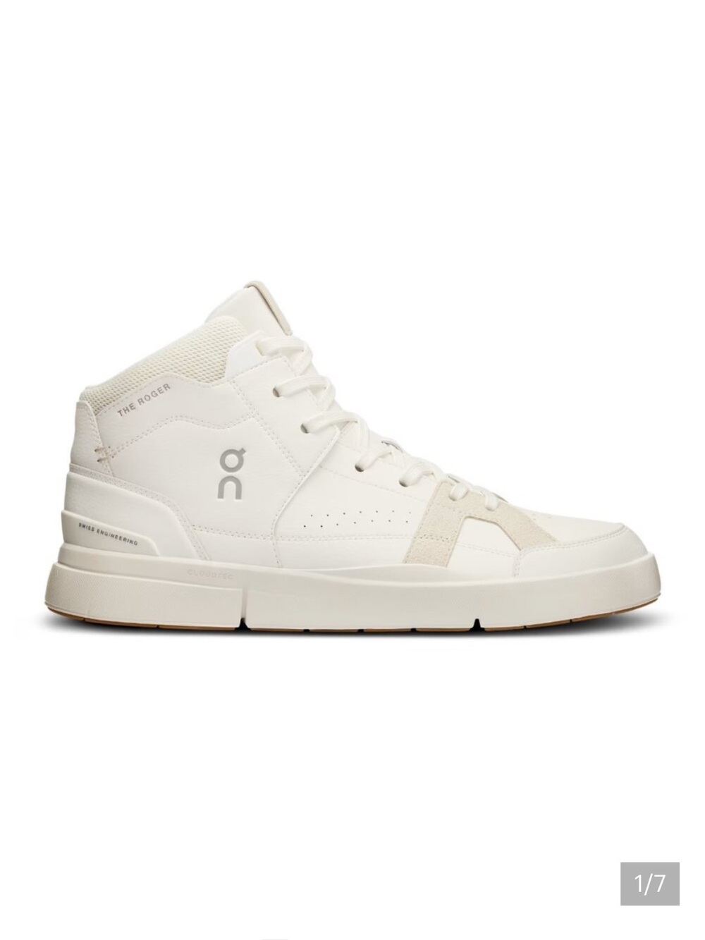 On Cloud Rogers Clubhouse Mid top Sneaker White